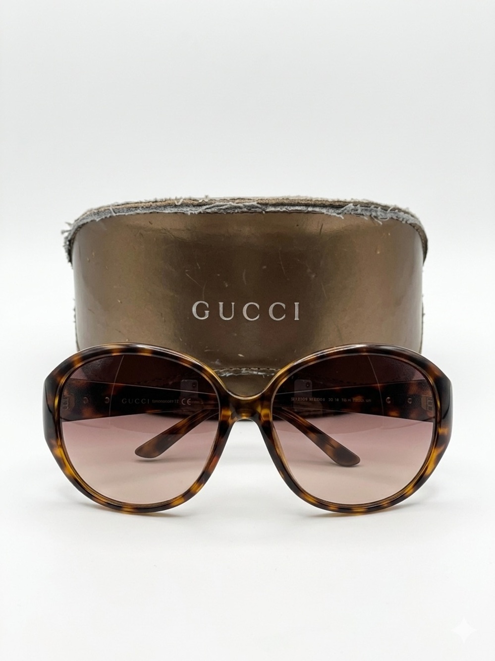 Gucci Tortoise Shell Women's Sunglasses